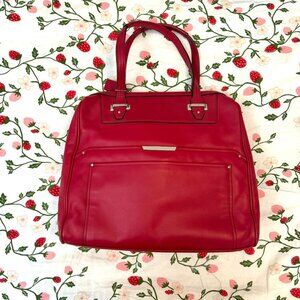 Coach Cherry Red Leather Handbag